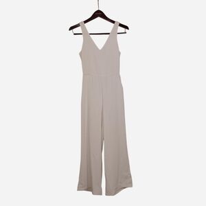 Shinestar Elegant Cream Jumpsuit